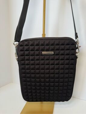 Rebecca Minkoff Neoprene Quilted Crossbody Tablet bag